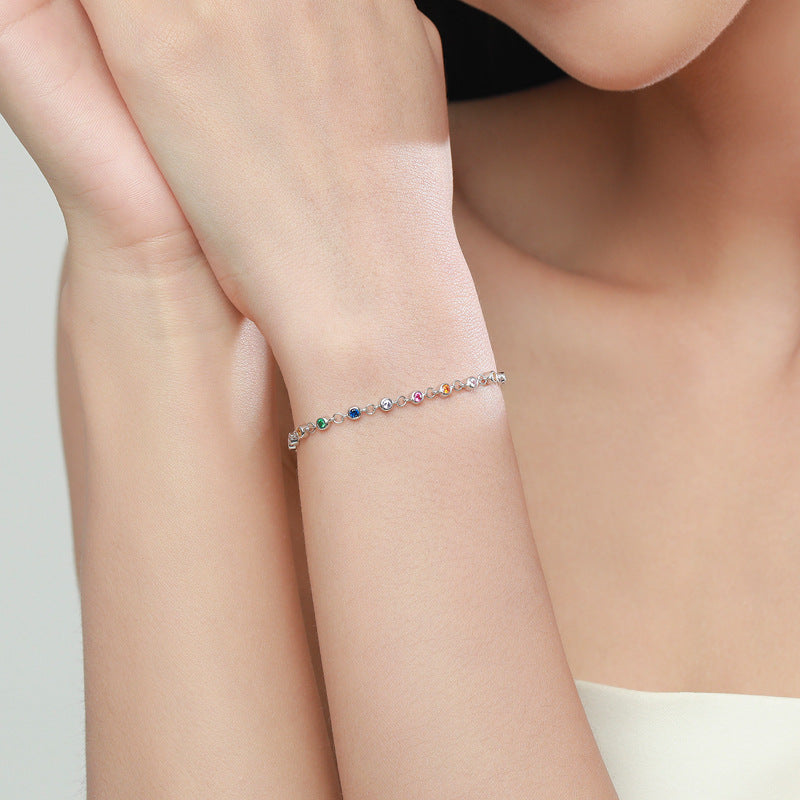 Rainbow Gemstone Bracelet