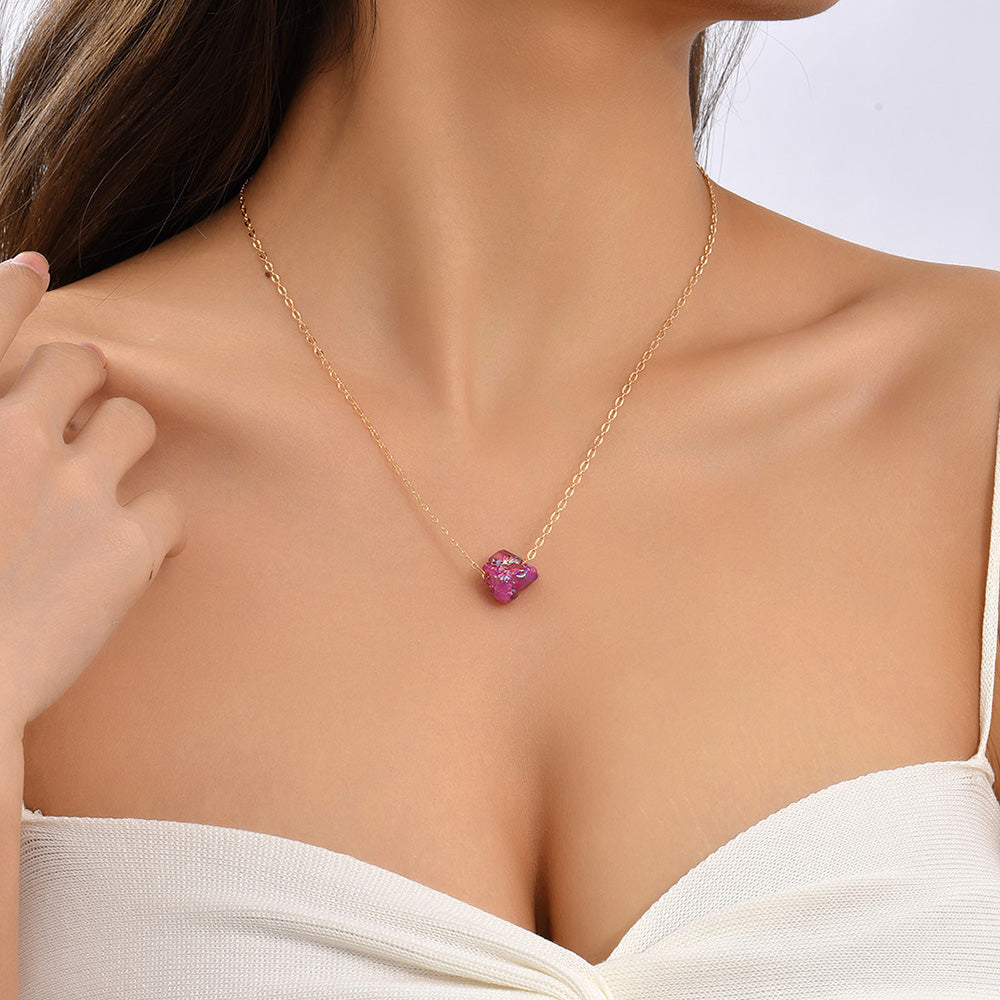 Natural Crystal Necklace