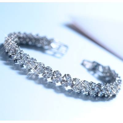 Subtle Trilogy Zircon Bracelet