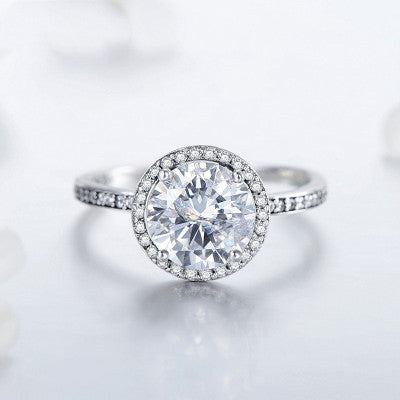 Zircon Promise Ring