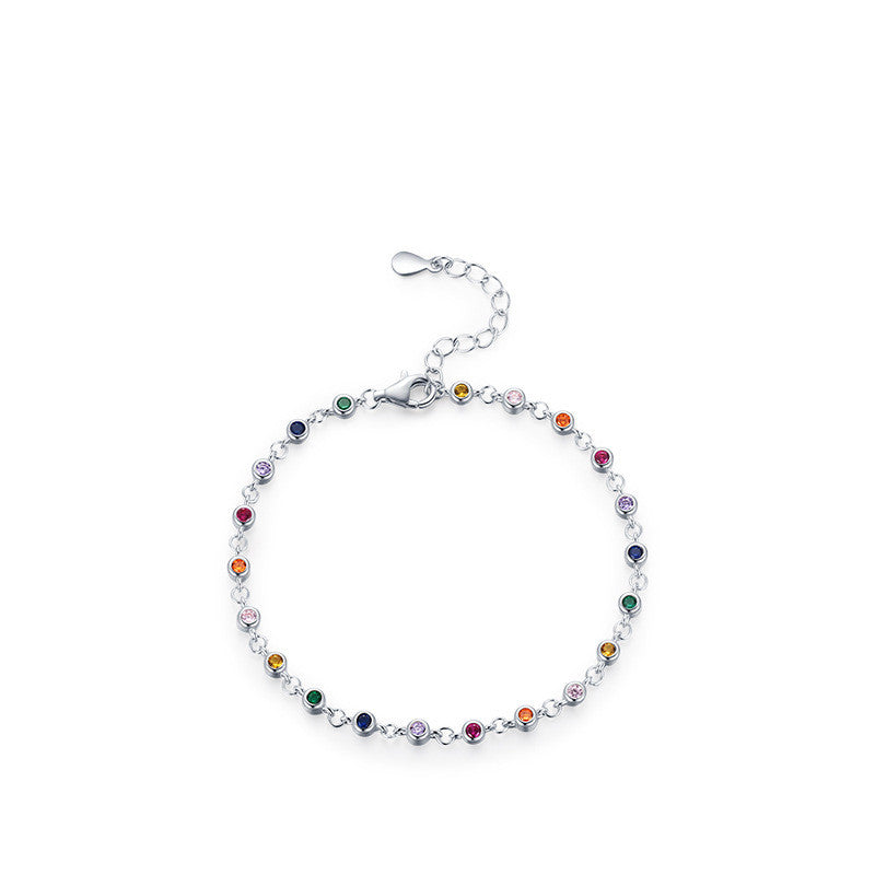 Rainbow Gemstone Bracelet