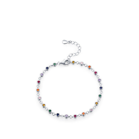 Rainbow Gemstone Bracelet