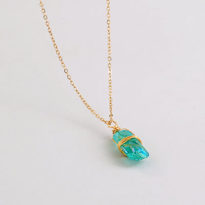 Green Crystal Necklace