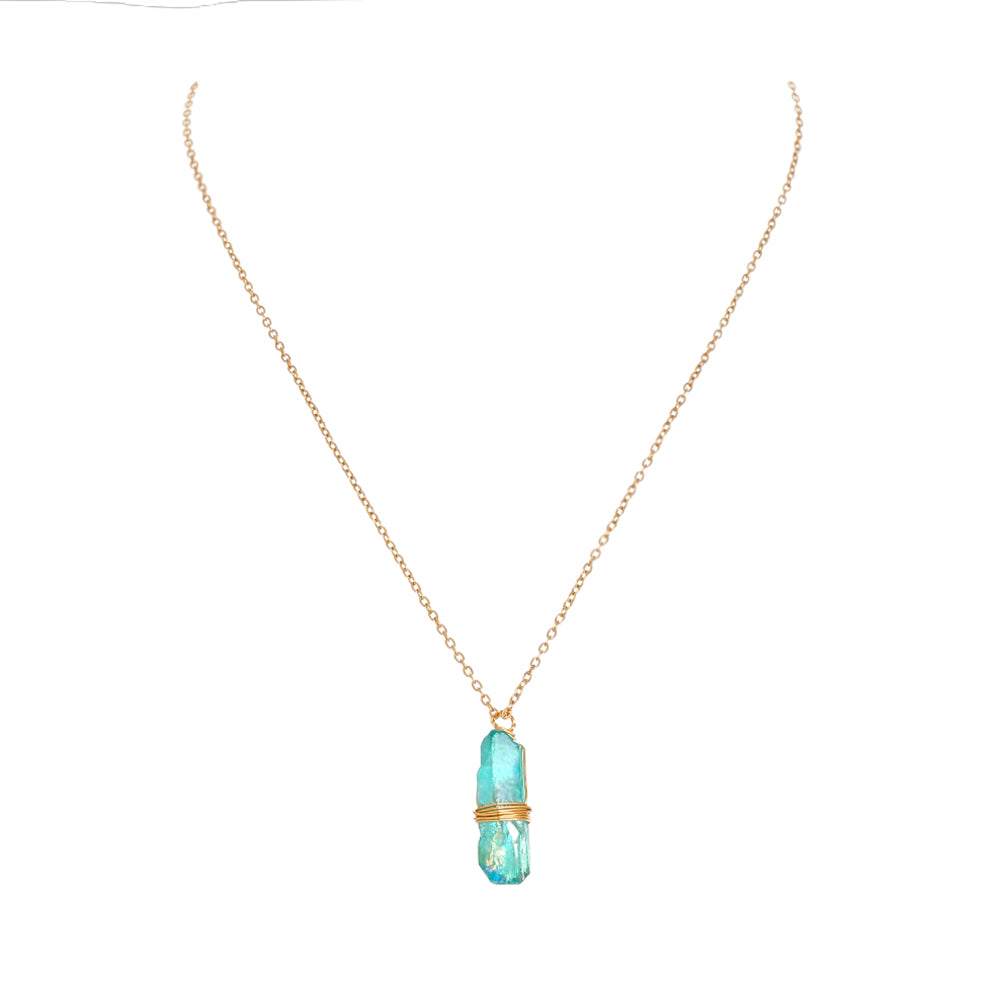 Green Crystal Necklace