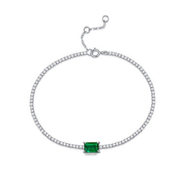 Roskva Fine Emeralds Bracelet