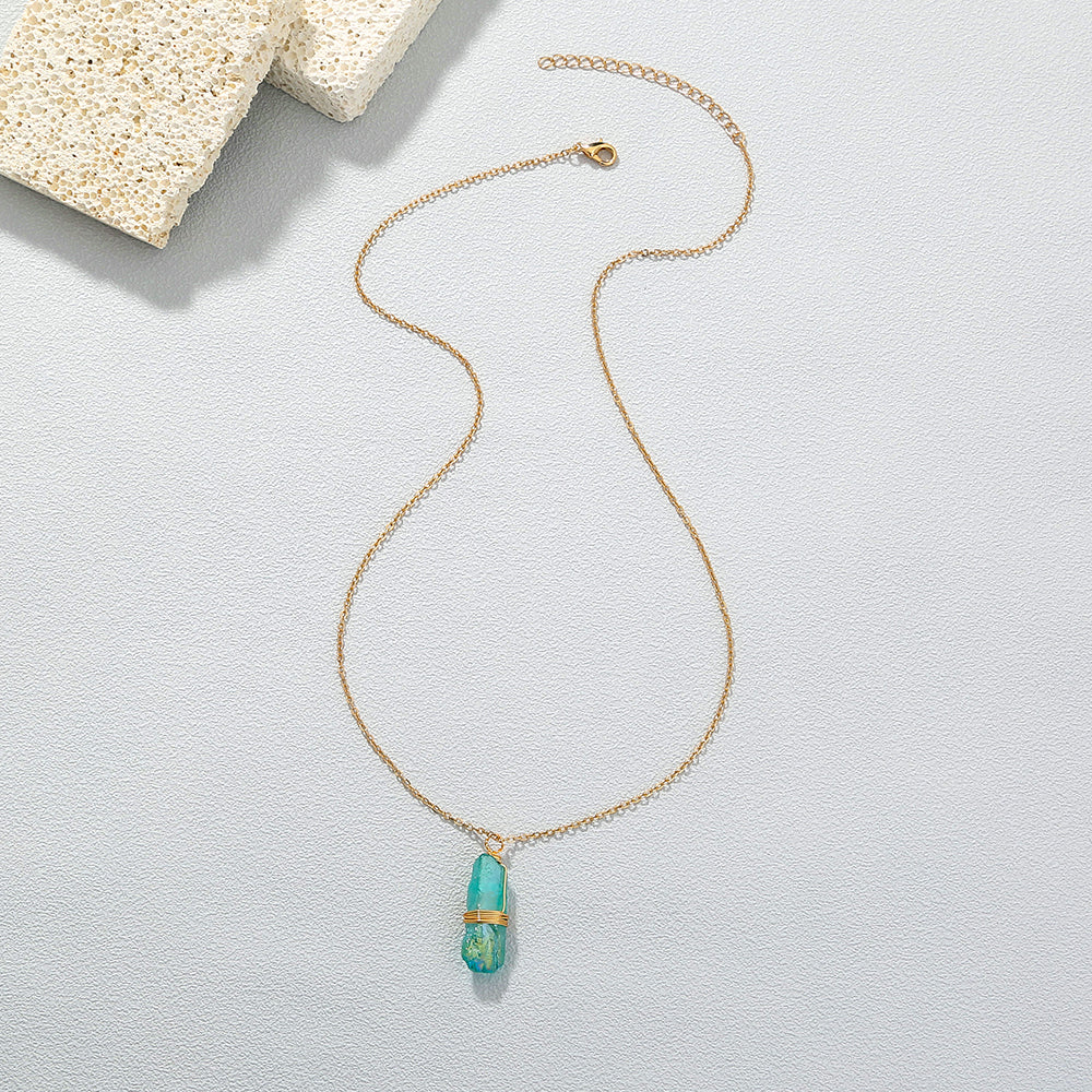 Green Crystal Necklace