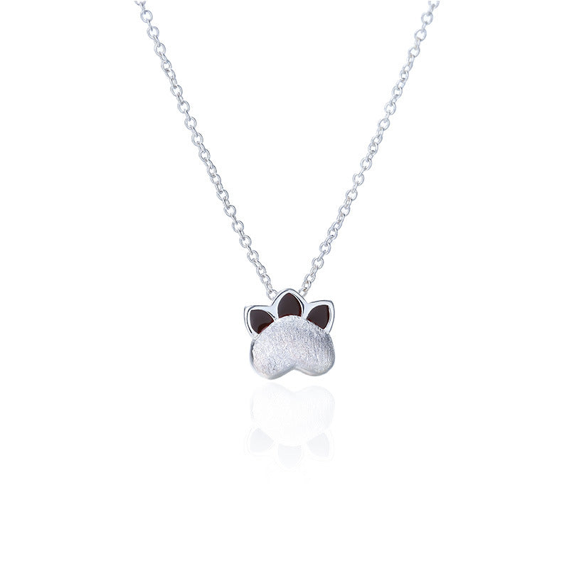 Brushed Teddy's Claw Necklace
