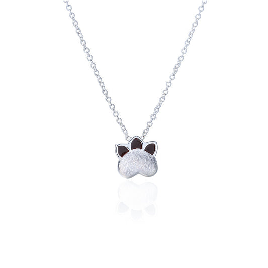 Brushed Teddy's Claw Necklace