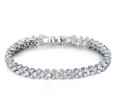Subtle Trilogy Zircon Bracelet